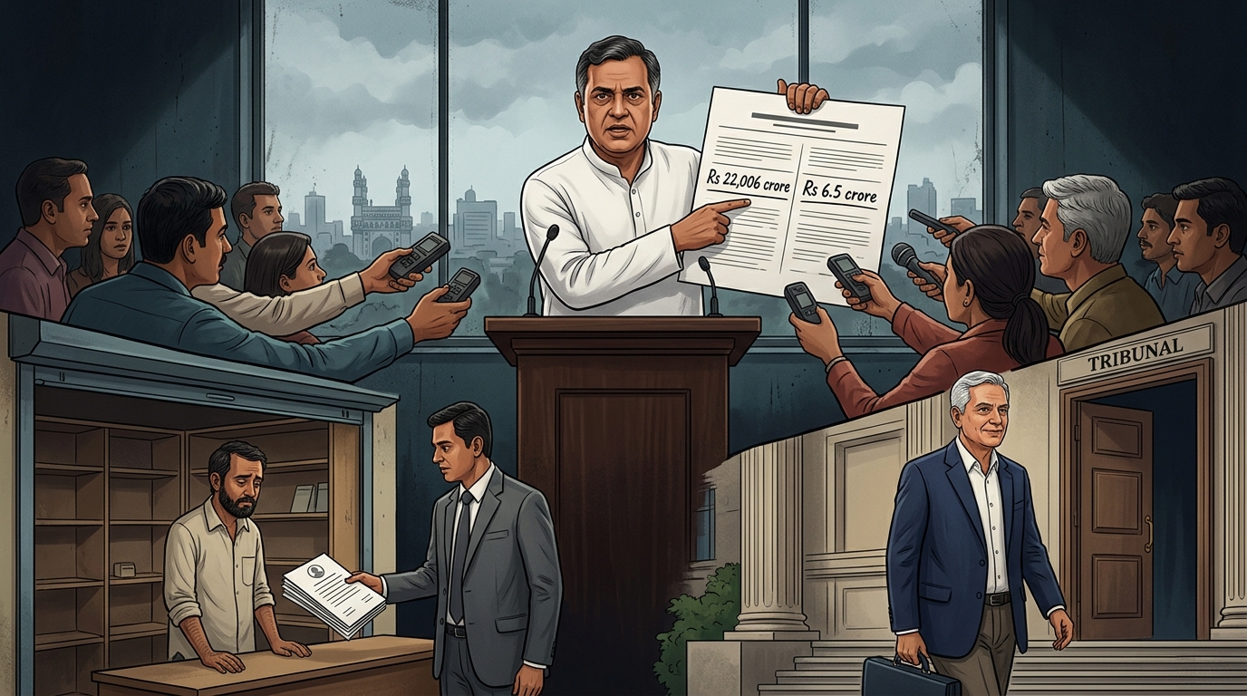 KTR Takes Aim at NCLT Waiver: What It Means for Hyderabad Business