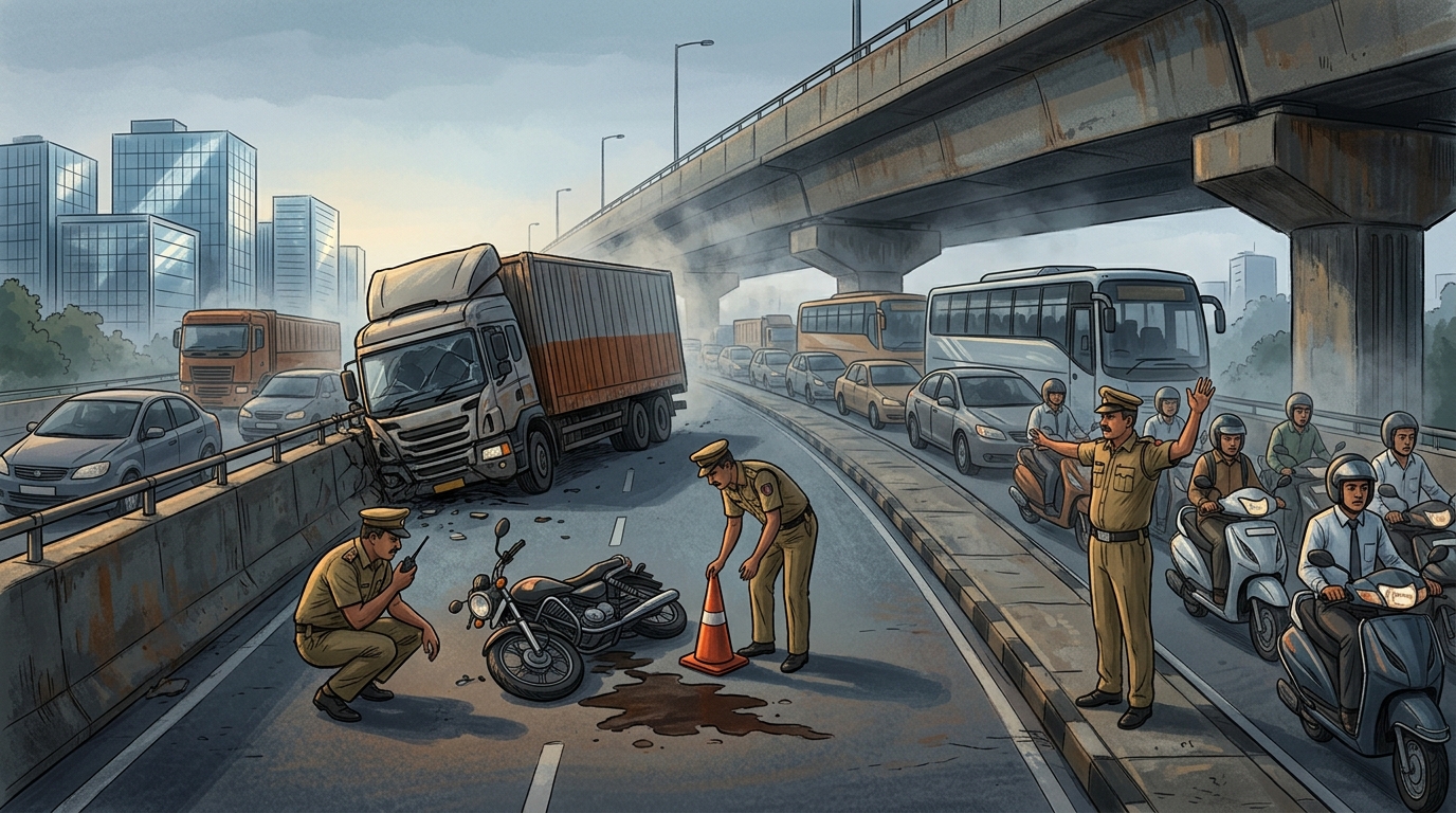 Ongole Flyover Tragedy: A Reminder of Hyderabad's Road Safety Crisis